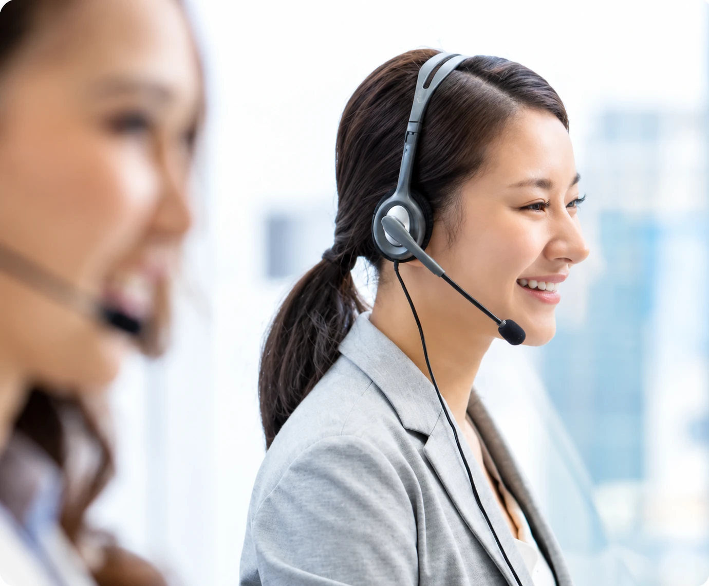 Customer service team